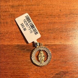 14k Gold Filled Religious Pendant